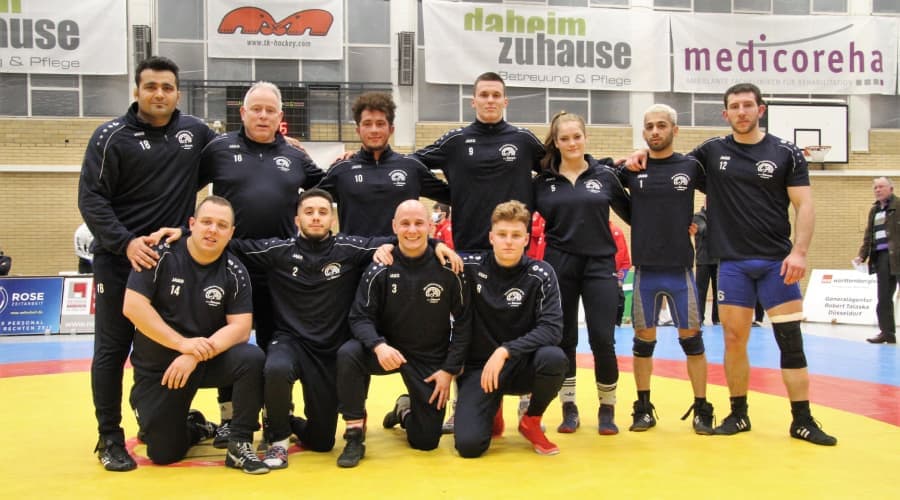Worstelen in Landgraaf bij Sporthal Baneberg