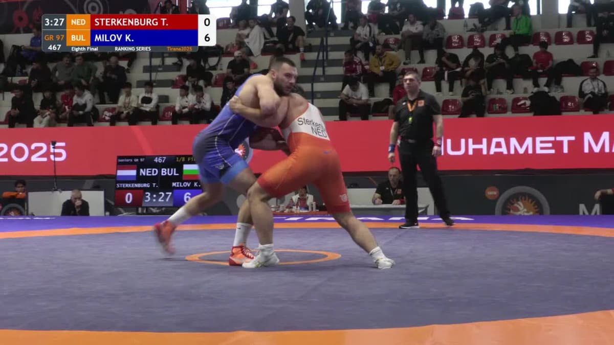 Sterkenburg Twins imponeren op EK Greco-Roman 2025: Tyrone eindigt als vijfde, Marcel stijgt naar wereldtop